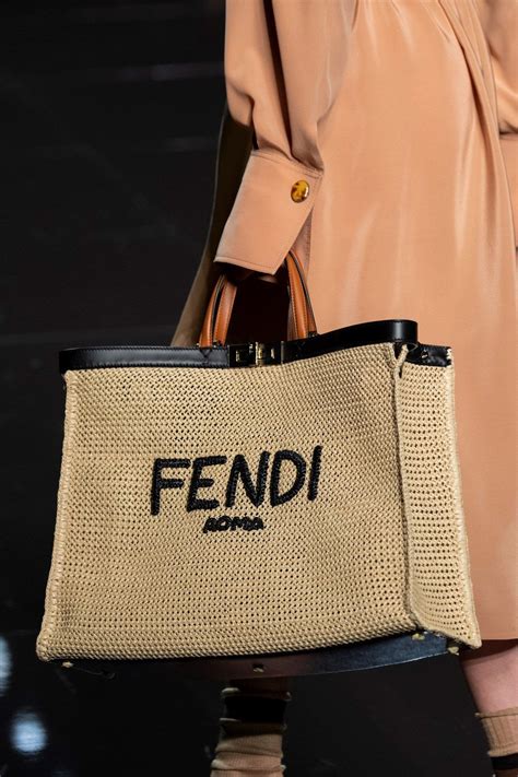 fendi clear tote bag|Fendi tote bag 2020.